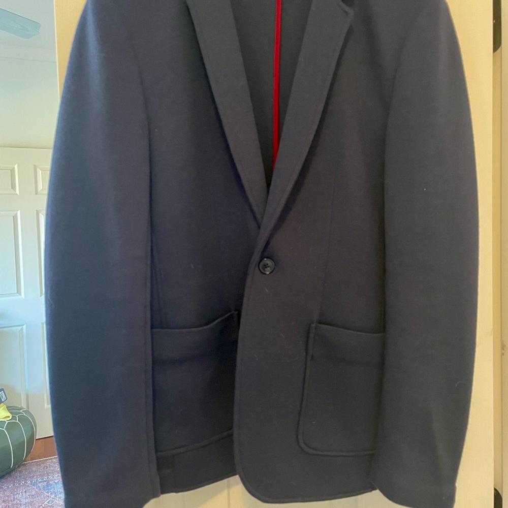 Marine Layer New Men's Navy Blazer